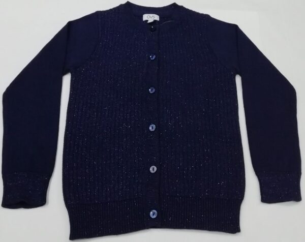 Kid's Cotton Lurex Cardigan