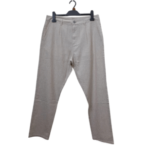 Men's Linen Long Chino